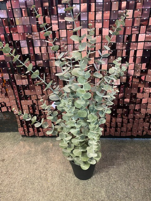 Rockett St George Faux Eucalyptus Plant In Pot