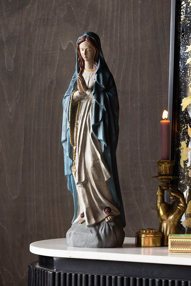 Antique-Style Santa Maria Have Faith Ornament