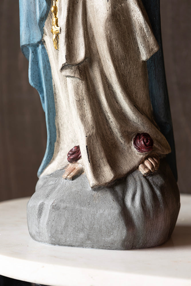 Antique-Style Santa Maria Have Faith Ornament
