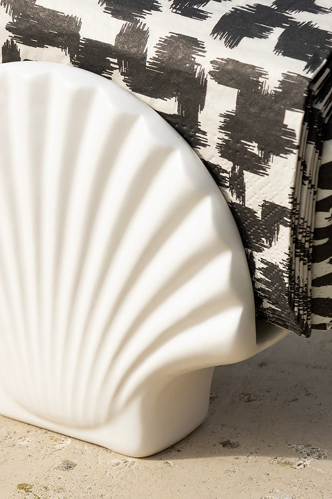Beautiful Clam Shell Napkin Holder