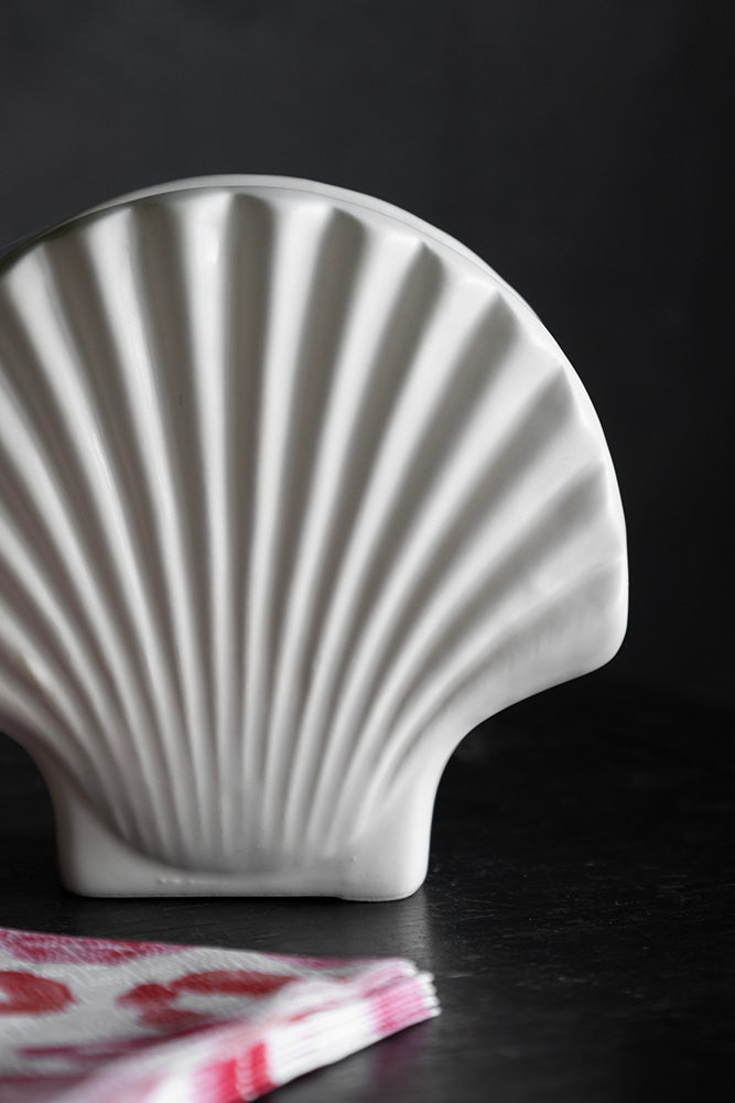 Beautiful Clam Shell Napkin Holder