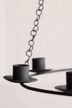 Chic Metal Candlestick Chandelier