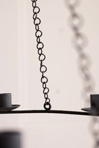 Chic Metal Candlestick Chandelier