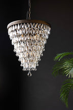 Crystal Droplets Chandelier