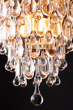 Crystal Droplets Chandelier