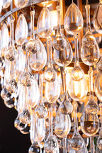 Crystal Droplets Chandelier