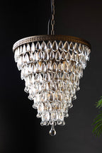 Crystal Droplets Chandelier