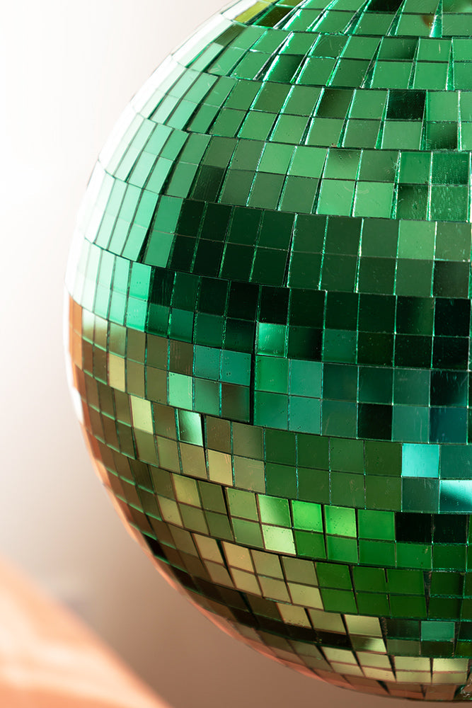 Green Disco Ball