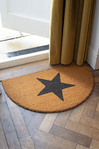 Half Moon Star Doormat