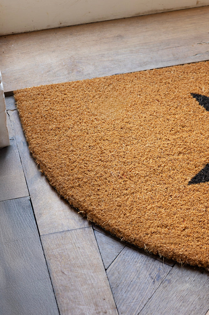 Half Moon Star Doormat