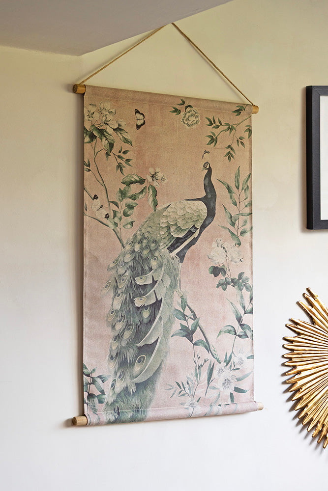 Large Peacock Wall Art