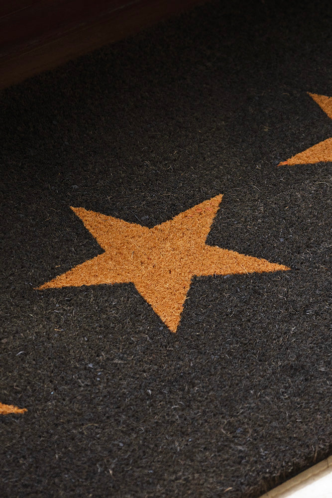 Large Triple Star Doormat