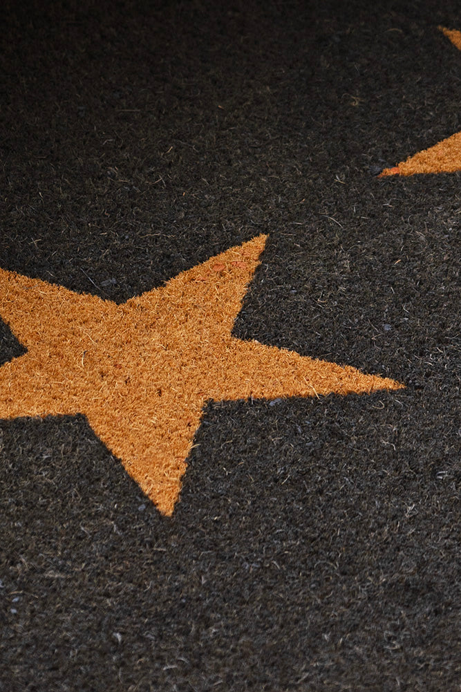Large Triple Star Doormat