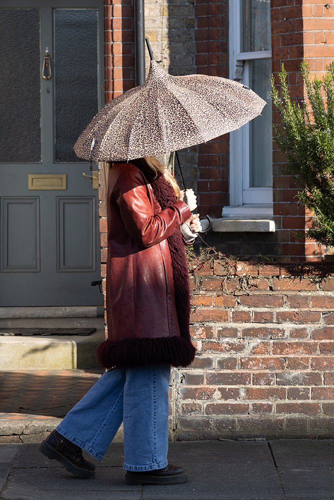 Leopard Print Umbrella