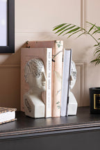 Phrenology Head Ornament / Bookends