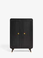 Black & Gold Ringo Drinks Cabinet