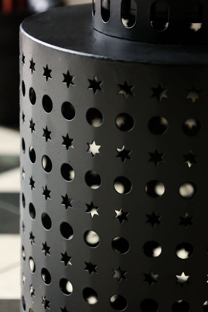 Black Star Solar Light