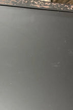 Metal Industrial Charcoal Bedside Table - DISCONTINUED