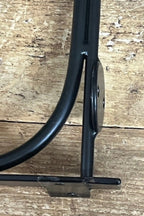 Black Stripe Wooden Shelf With Bracket - SECONDS