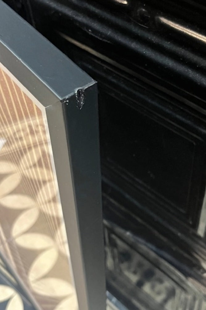 Framed Graphic Sunburst Art Print - SECONDS