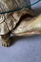 Gold Tortoise Side Table - SECONDS