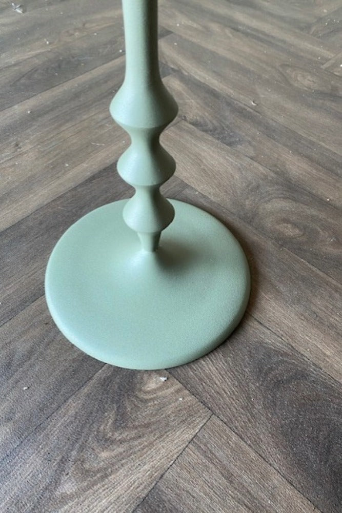 Anjou Metal Side Table - Sage Green - SECONDS