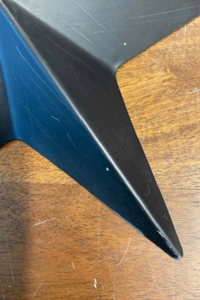 Set Of 3 Black Metal Stars - SECONDS