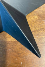 Set Of 3 Black Metal Stars - SECONDS