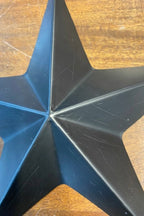 Set Of 3 Black Metal Stars - SECONDS