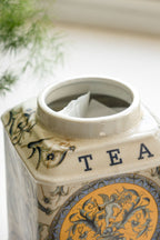 Set of 2 Ceramic Tea & Coffee Storage Jars