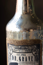 Vintage-Style Poison Ornamental Glass Bottle