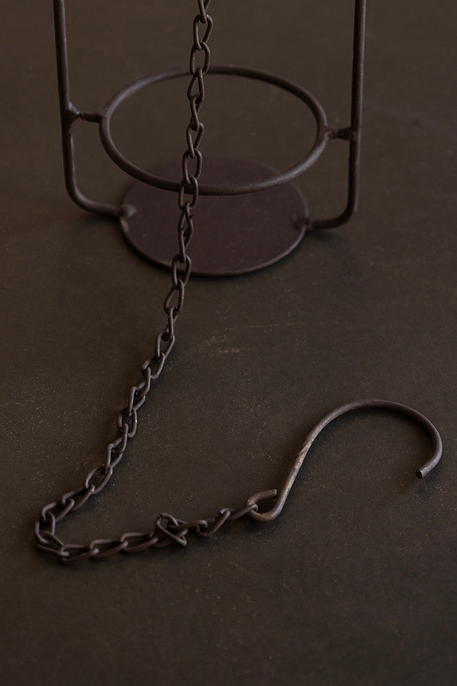 Wire Glass Bottle / Vase Holder