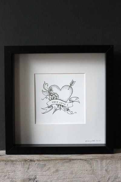 Brigitte Herrod Picture - True Love Heart Tattoo