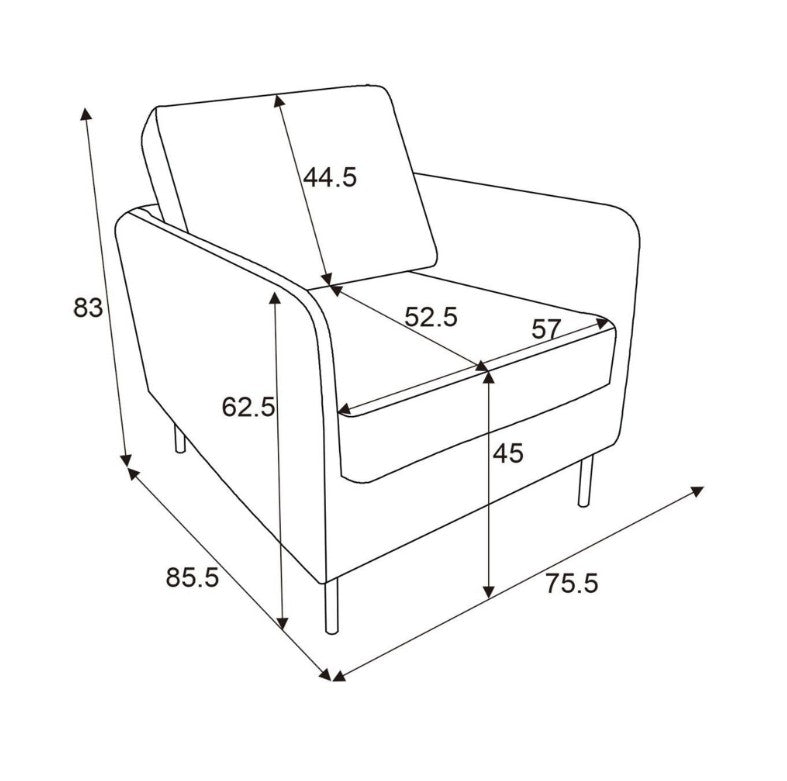 The Edie Monochrome Leopard Velvet Armchair