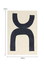 Abstract Canvas Rug - 3 Sizes Available