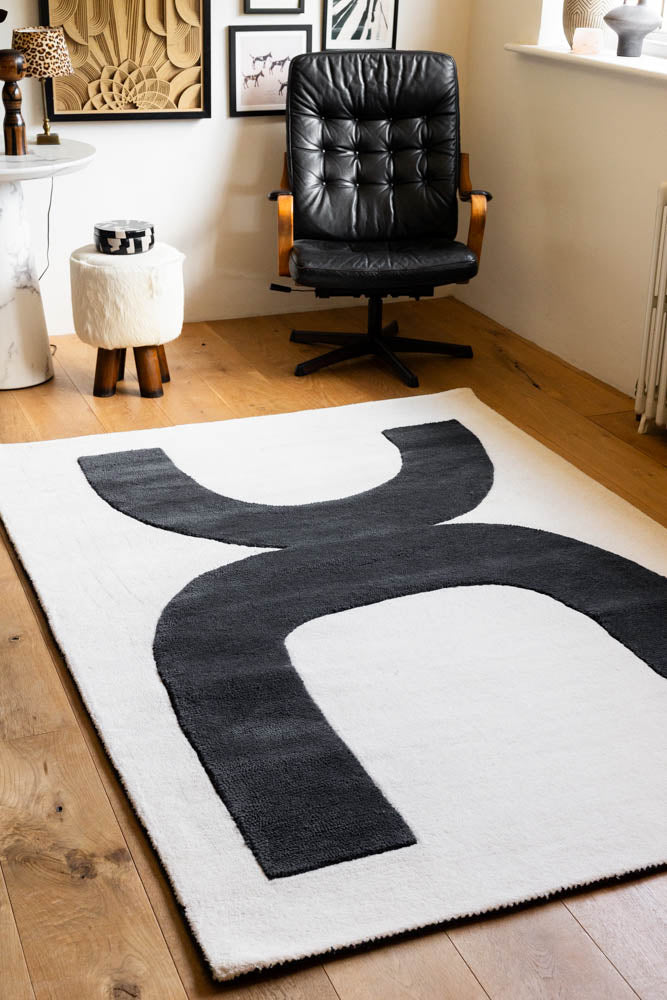 Abstract Canvas Rug - 3 Sizes Available