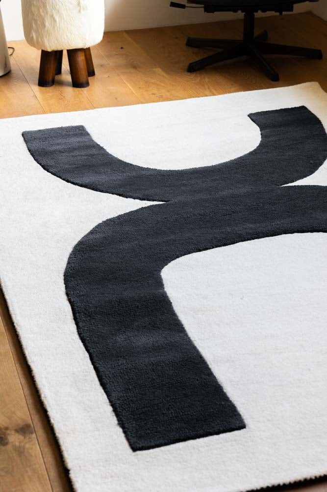 Abstract Canvas Rug - 3 Sizes Available