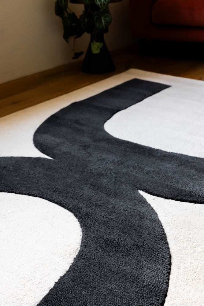Abstract Canvas Rug - 3 Sizes Available