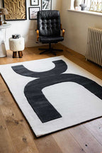 Abstract Canvas Rug - 3 Sizes Available