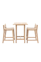 Acacia Wood Garden Bar Table Set