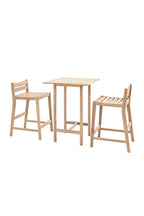 Acacia Wood Garden Bar Table Set