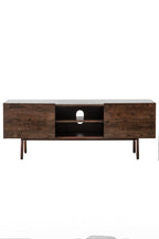 Acacia Wood & Marble TV Unit