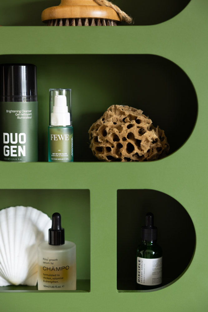 Alcove Wall Shelf in Cactus Green