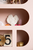 Alcove Wall Shelf in Dusty Pink