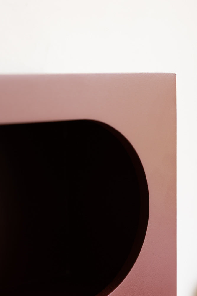 Alcove Wall Shelf in Burgundy