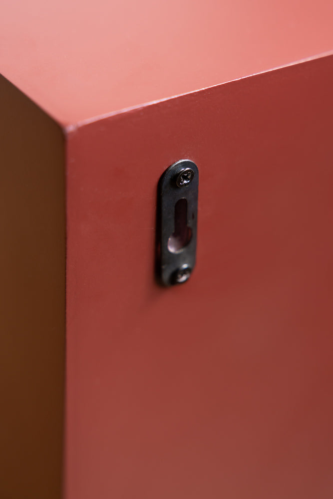 Alcove Wall Shelf in Burgundy