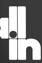 All In Black & White Art Print - Unframed