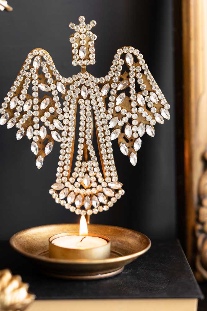 Angel Jewels Candle Holder
