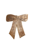 Antique Gold Bow Dinner Candle Ring