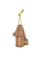 Antique Gold Santa Christmas Tree Decoration